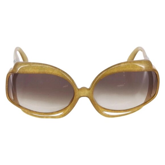 Christian Dior Sunglasses plastic Beige Auth SW1740 - Picture 2 of 10